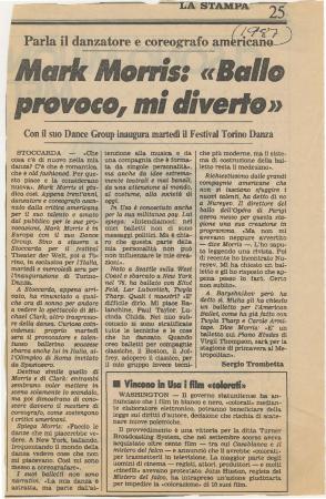 La Stampa - June 1987