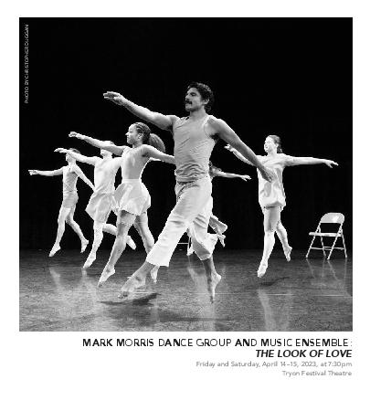 Program for "The Look of Love," Krannert Center for the Performing Arts - April 14-15, 2023