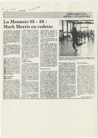 Le Soir - April 1988
