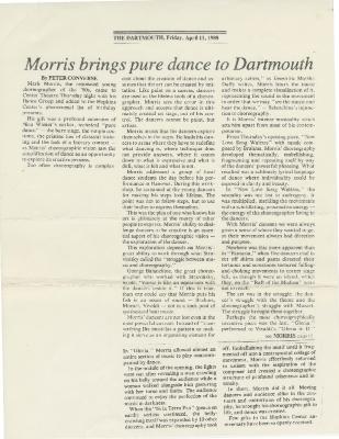 The Dartmouth - April 1988