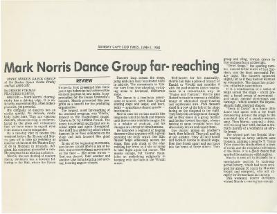 Sunday Cape Cod Times - June 1988