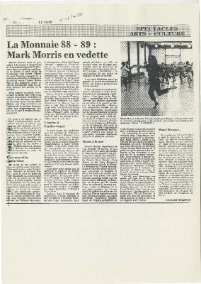 Le Soir - April 1988