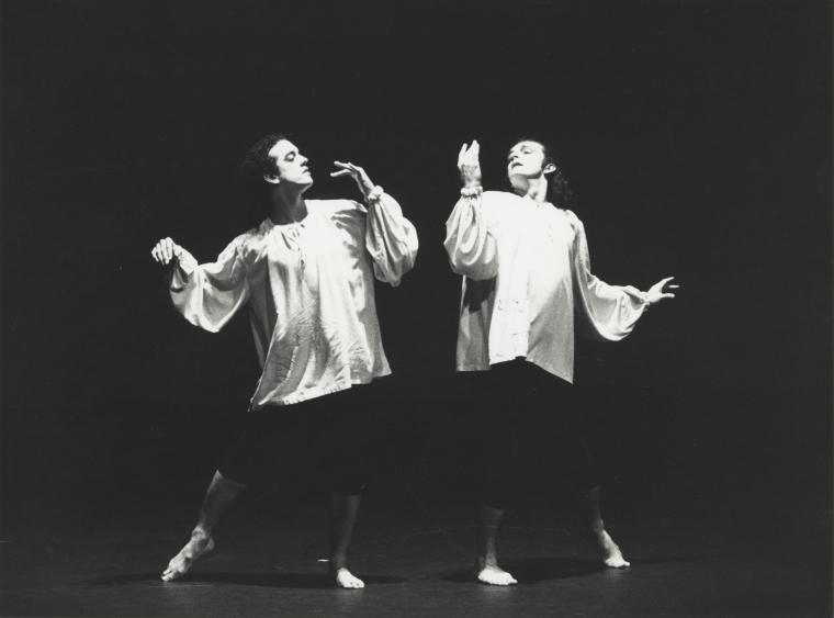 Guillermo Resto and Mark Morris in "Love, You Have Won," 1990