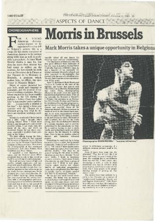 The Stage and Television Today - October 1988