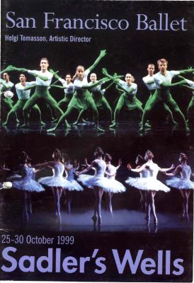 Program for San Francisco Ballet - October 26-27, 1999