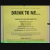Excerpt from "Drink to Me Only With Thine Eyes" on March 25, 2004
