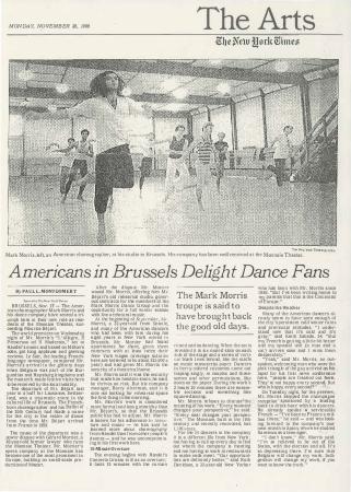 The New York Times - November 1988