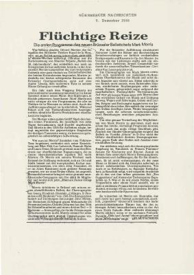 Nürnberger Nachrichten - December 1988