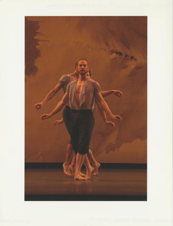 Bradon McDonald, Craig Biesecker, and David Leventhal in "Mozart Dances," circa 2006