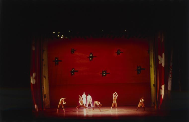 The Dance Group in the premiere performance run of "Four Saints in Three Acts," 2000