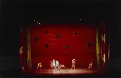 The Dance Group in the premiere performance run of "Four Saints in Three Acts," 2000