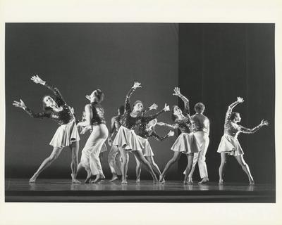 The company in the premiere performance run of "Lucky Charms," 1994