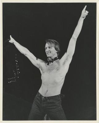 Rob Besserer in the premiere performance run of "Mythologies," 1986