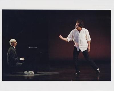 Mark Morris with Ethan Iverson in "Peccadillos," 2001