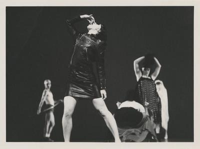 Tina Fehlandt in "Striptease" from "Mythologies," 1989