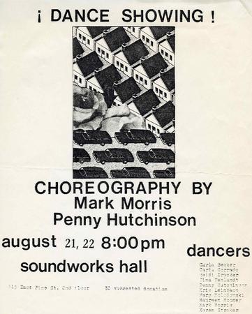 Flyer for Soundworks Hall (Seattle, WA) - August 21-22, 1981