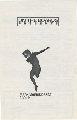 Program for On the Boards (Seattle, WA) - May 9-12, 1985