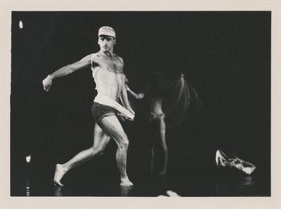 Donald Mouton in "Striptease" from "Mythologies," 1989