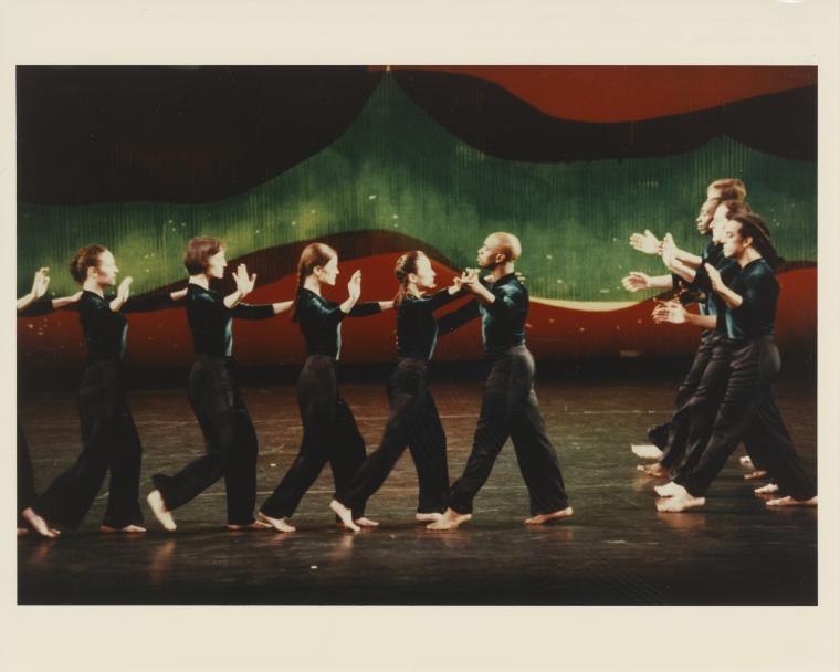 The Dance Group in the premiere performance run of "Rhymes With Silver," 1997