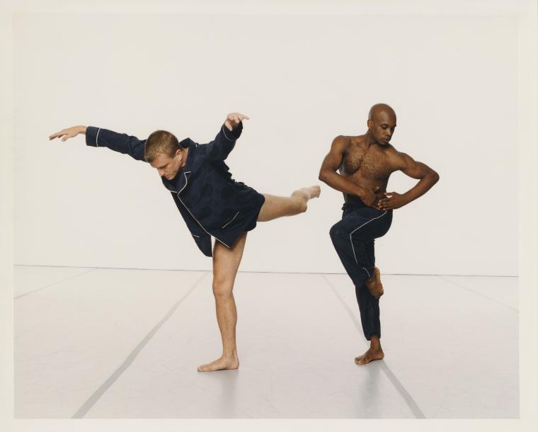 Matthew Rose and Joe Bowie in "Silhouettes," 2000