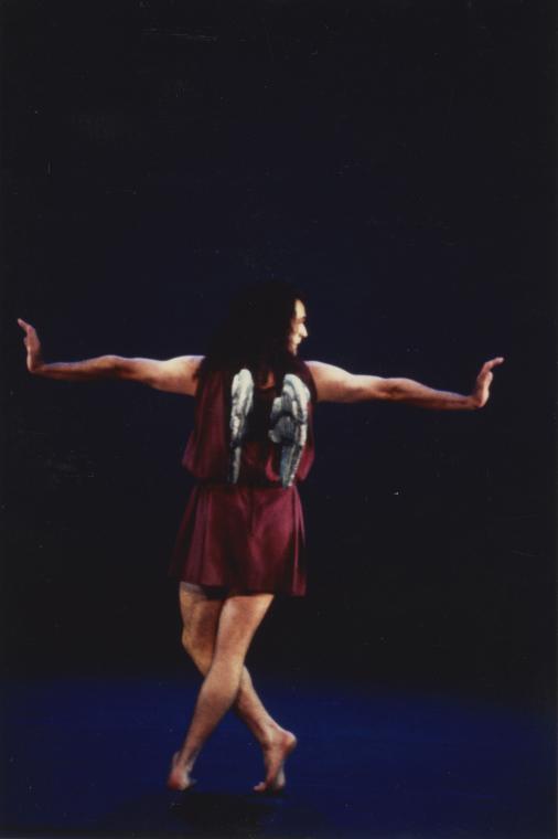 Mark Morris in the premiere performance run of "A Spell," 1993